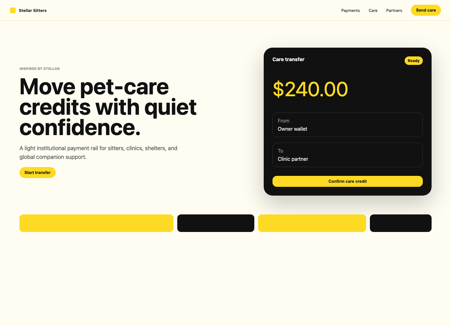 Stellar Pet Shop desktop screenshot